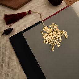 DecorTwist Brass Durga Design Bookmark-image-12