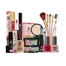 NOY Set Of 15 Bliss Makeup Combo - Perfect Match For Flawless Looks - 773-24