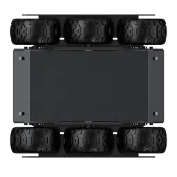 Waveshare UGV02 6 wheels 4WD Mobile Robot Chassis Off-Road UGV With Extension Rails and ESP32 image 3