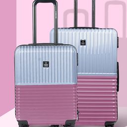 Nasher Miles Set Of 2 Istanbul Colourblocked Hard-Sided Trolley Bags- 55 cm & 65 cm-16
