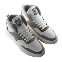 yoho Men Mid Top Colourblocked Lightweight Memory Foam Insole Sneakers image 3