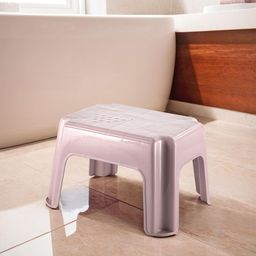 Kuber Industries Pink Strong & Durable Stool-50