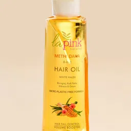 La Pink Methi Dana 8-in-1 Hair Fall Control Oil with Bhringraj, Hibiscus & Onion - 150ml-36