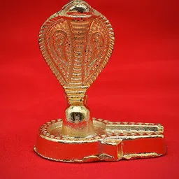 PujaNPujari Gold-Tone Sheshnag Murti Idol-image-71