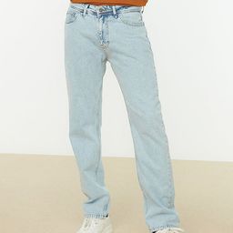 Trendyol Men Blue Pure Cotton Jeans-image-12