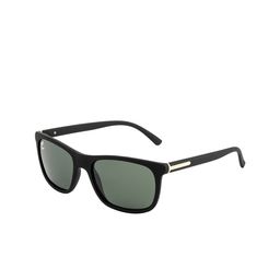 Clark N Palmer Unisex Green Lens & Black Square Sunglasses with Polarised and UV Protected Lens-15