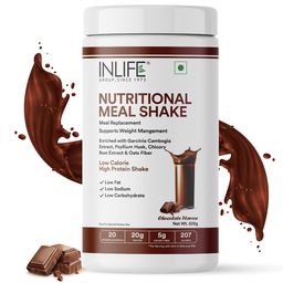 INLIFE Nutritional Meal Shake,  0.5 kg  Chocolate -image-74
