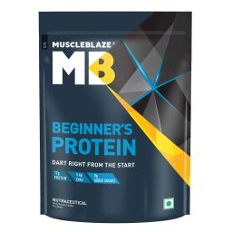 MuscleBlaze Beginner's Protein,  2.2 lb  Chocolate -image-80