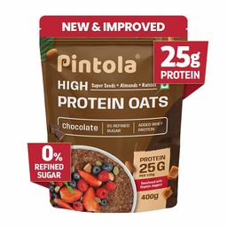 Pintola High Protein Oats, 400 g Dark Chocolate-image-79