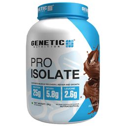 Genetic Nutrition Pro Isolate, 4.4 lb Belgian Chocolate-12