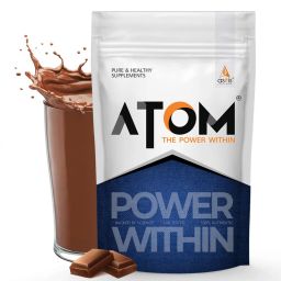 AS-IT-IS Nutrition ATOM PWR Mass Gainer,  2.2 lb  Double Rich Chocolate -image-16