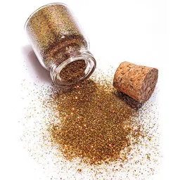 KINGDOM OF LASHES Vegan Glitter Eyeshadow - Ancient Gold-43