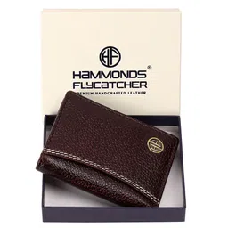 HAMMONDS FLYCATCHER Unisex Leather Card Holder-22