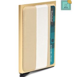 StealODeal Unisex Gold-Toned & White Card Holder-13
