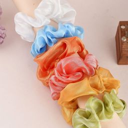 Silvermerc Designs Women Set of 6 Ponytail Holders-13