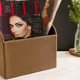 THE HOME CO. Brown Textured Desk Organiser-31