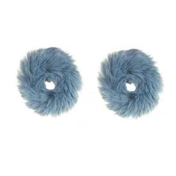 DN Creation Set Of 12 Faux Fur Assorted Ponytail Holders image 5