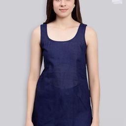 Seva Chikan Pack Of 2 Cotton Cover Up Camisole-image-44