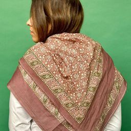 BUTA BUTI Floral Printed Pure Cotton Stole-20