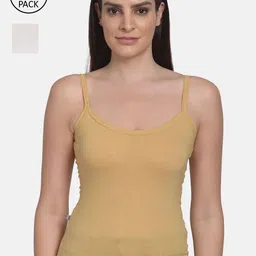 mod & shy Women Pack Of 2 Solid Camisoles-image-31