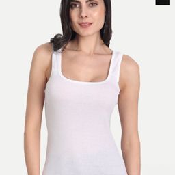 Aimly Pack Of 2 Square Neck Sleeveless Cotton Camisoles-image-83