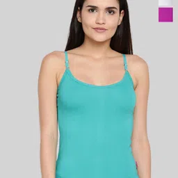 Dollar Missy Pack of 3  Combed Cotton Camisole MMBB-301-R3/24-HT-CG-WH-PO3-image-4