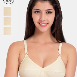 Souminie Pack Of 4 Beige Everyday Bra-image-47