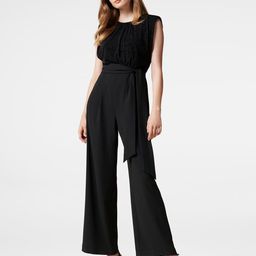 Forever New Black Shimmer Basic Jumpsuit-picture-19