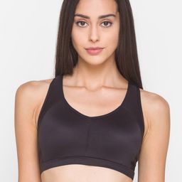 Candyskin Black Solid Removable Padding Full Coverage Everyday Bra-picture-11