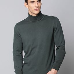 BEN SHERMAN Men Green Cotton Pullover-image-86
