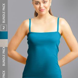 FBAR Pack Of 2 Non-Padded Bio Wash Camisoles-image-50