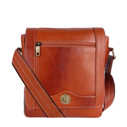 HiLEDER Unisex Pure Leather Messenger Bag-image-56