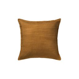 HOUZZCODE Gold-Toned Set of 2 Solid Square Cushion Covers image 3