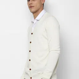 Allen Solly Men White Front-Open image 5