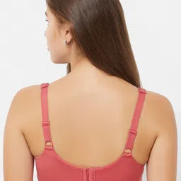 SOIE Women Full Coverage Minimiser Non Padded Non-Wired Bra image 4