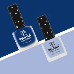 PERPAA Set of 2 Super Matte Long Lasting & Quick-Dry Nail Polish - 6 ml each-11