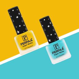 PERPAA Set of 2 Super Matte Long Lasting & Quick-Dry Nail Polish - 6 ml each-8