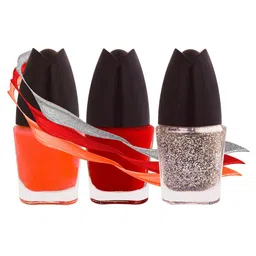 Adbeni Ruby Red Set Of 3 Long Lasting Nail Polishes - 5ml Each - 01-02-03-14