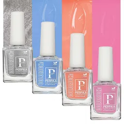PERPAA Set of 4 Colorich High Shine Nail Polish 10 ml each - Shade 03 - 04 - 06 - 09-image-95