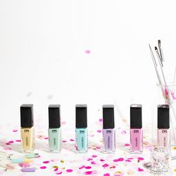 ELLEMENT CO. Pastel Dreams Set Of 5 Long Lasting Nail Lacquer- 10ml Each-35