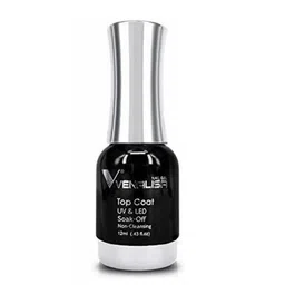VENALISA Top Coat UV & LED Soak Off Gel Polish 12 ml - Transparent-37