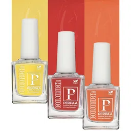 PERPAA Set of 3 Colorich Vegan 21-Free Formula Nail Polish - 10ml each-8