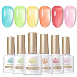 BORN PRETTY All Shine On Me Set Of 6 Nail Gel Polish - 10ml Each - SG01-06-22