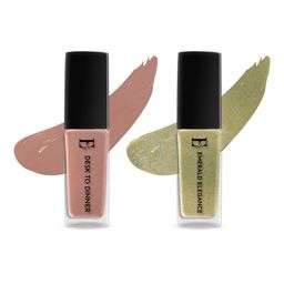 ELLEMENT CO. Set of 2 Sublime Shimmer Long Lasting Vegan Nail Lacquer - 10 ml each-36