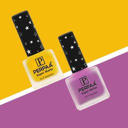 PERPAA Set of 2 Super Matte Long Lasting & Quick-Dry Nail Polish - 6 ml each-17