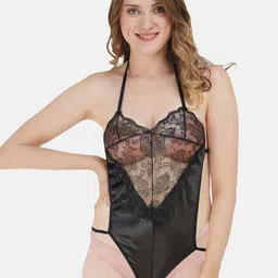 COLOR STYLE Halter Neck Baby Doll-image-63