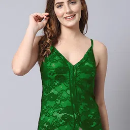 Aamarsh Self-Design Net Baby Doll image 4