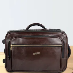 F Gear Unisex Textured 360-Degree Rotation Soft-Sided Small Trolley Bag 44 cm-30