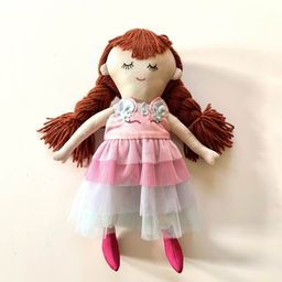 A Little Fable Girls Glitter Horn Unicorn Doll-49