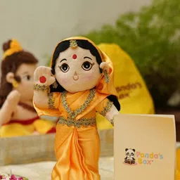 Panda's Box Kids Set of 2 Baby Rama & Devi Sita Combo Soft Plush Toys image 2
